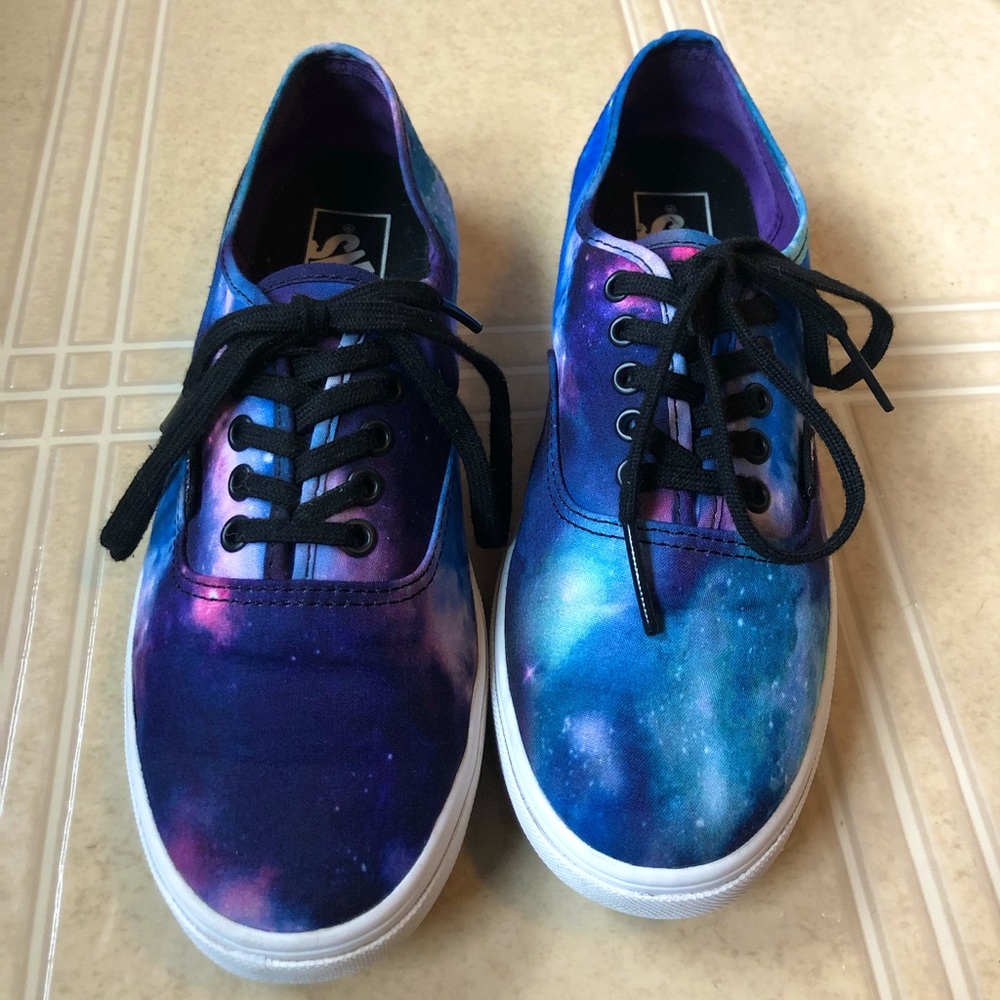 VANS SKATE GALAXY Low Top Canvas Lace Ups